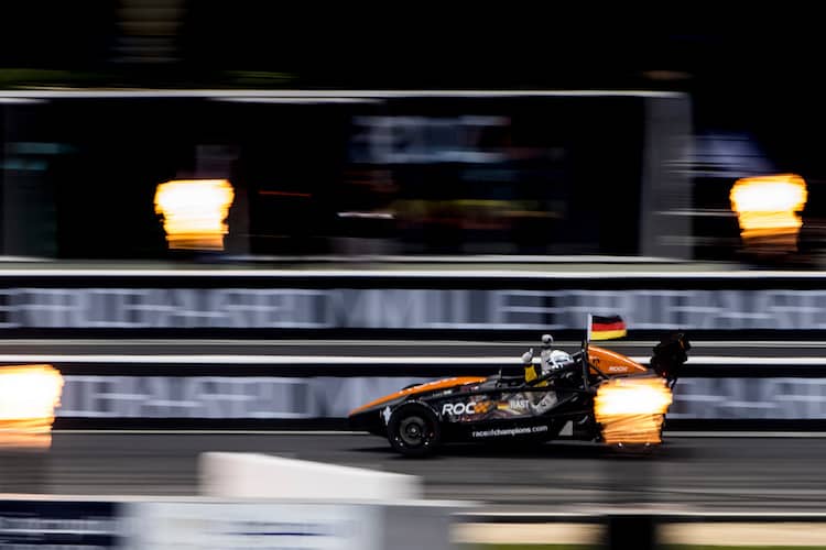 René Rast holte im Ariel Atom den Sieg für Team Deutschland