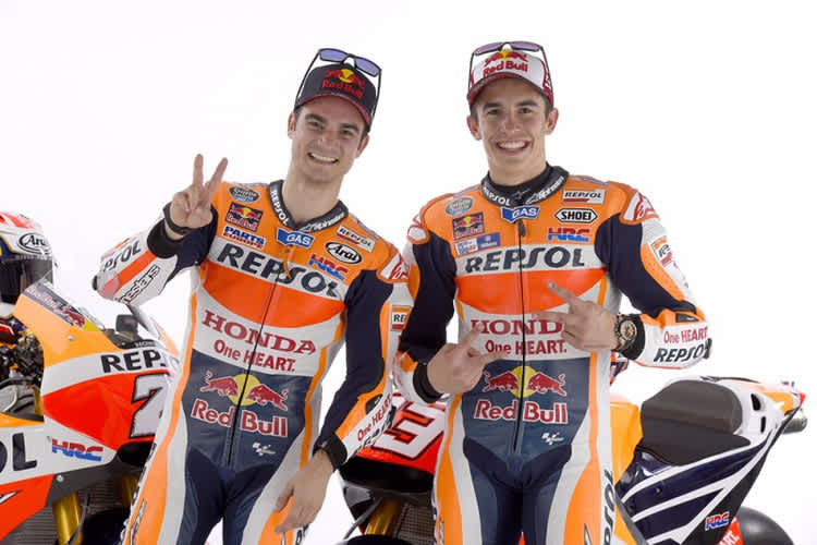 Dani Pedrosa und Marc Márquez