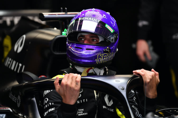 Renault-F1-Star Daniel Ricciardo  