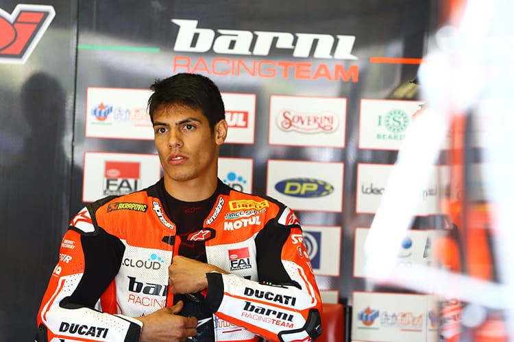 Michael Ruben Rinaldi auf der Ducati V4R