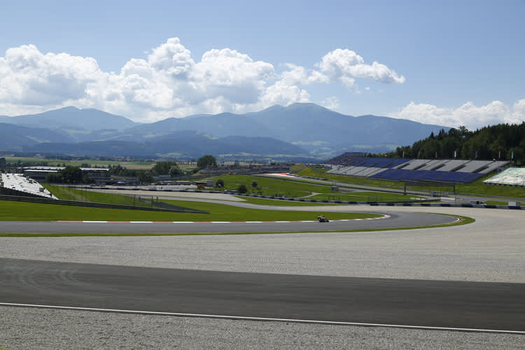 Der Red Bull Ring in der Steiermark: Nur wer von Graz anreist, muss mit Staus rechnen