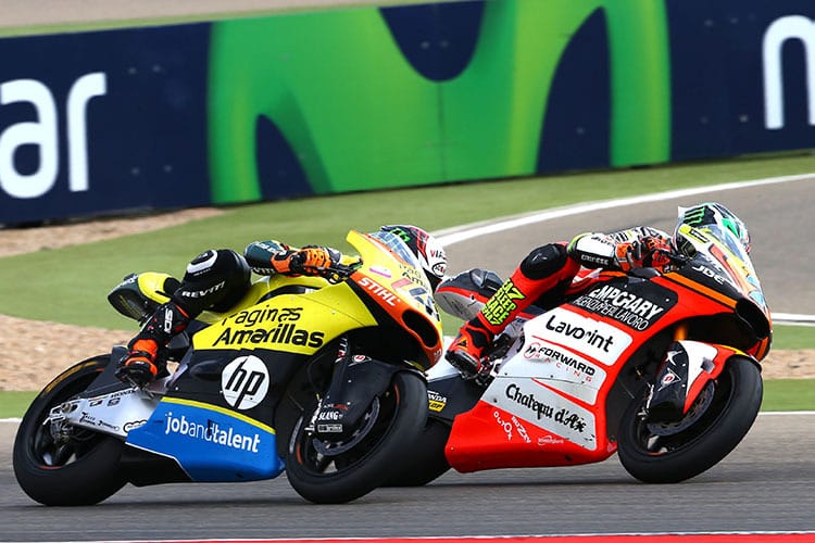 In Misano kämpften Baldassarri und Rins gegeneinander um den Sieg