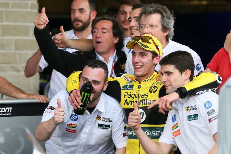 Alex Rins ist mit 20 Jahren 5 Jahre jünger als Bradley Smith