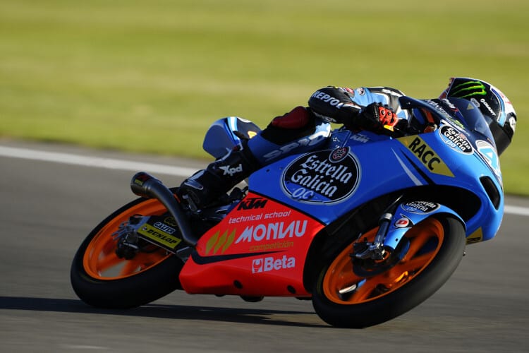 Pole-Setter  Alex Rins lieferte früh eine starke Zeit