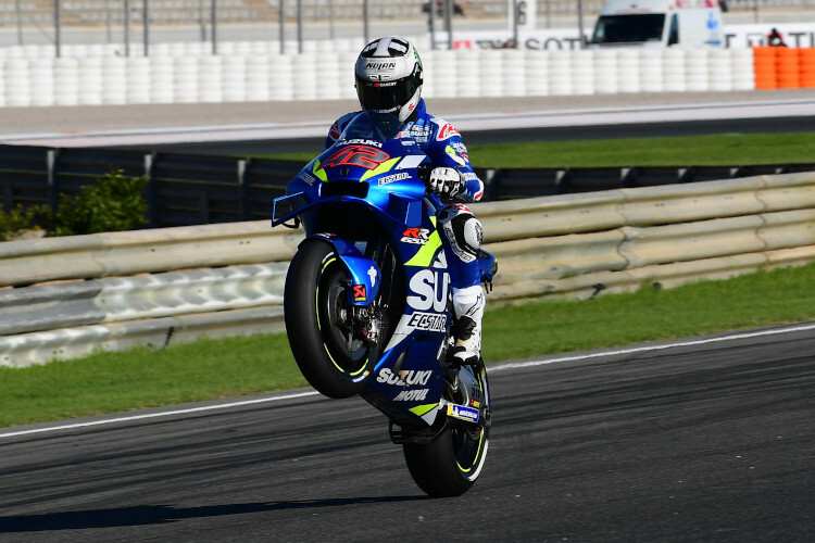 Alex Rins auf dem Circuit Ricardo Tormo