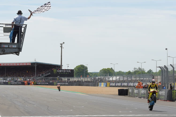 Sieger Alex Rins in Le Mans