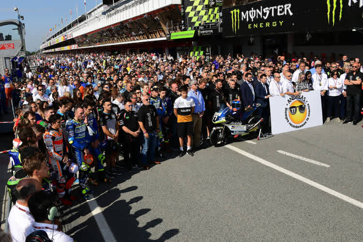 Die MotoGP-Familie schweigt für Andreas Pérez Manresa