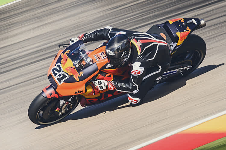 Markus Reiterberger auf der KTM in Aragón