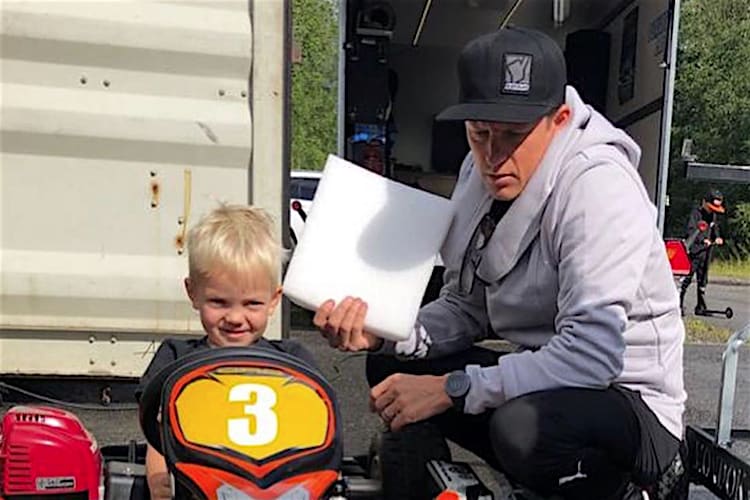 Kimi und Robin Räikkönen