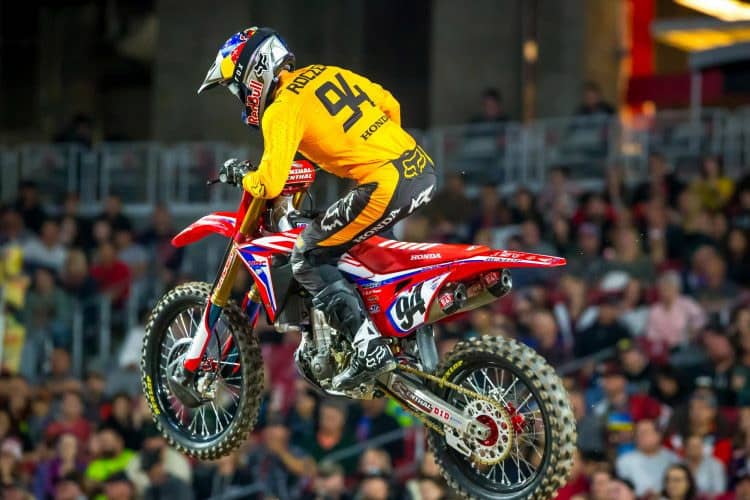 Ken Roczen führte im Finale bis zum Neustart