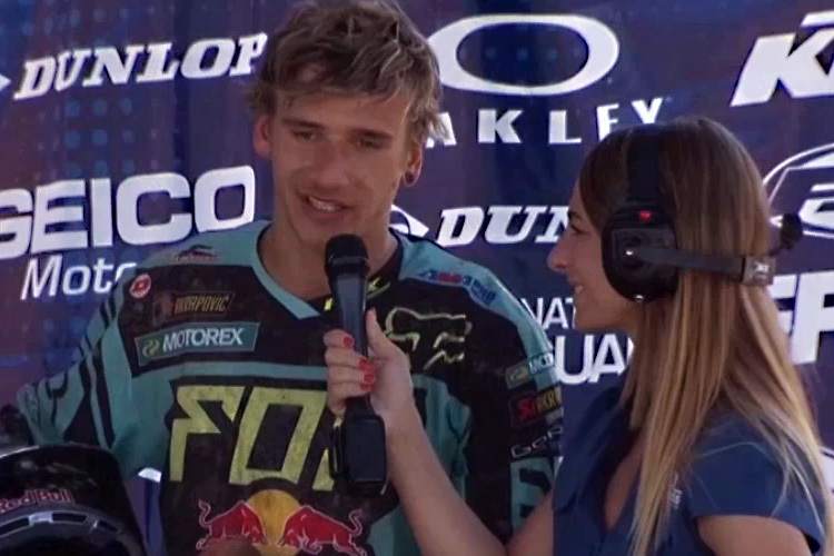 Ken Roczen im Interview nach der Pole-Position in Hangtown