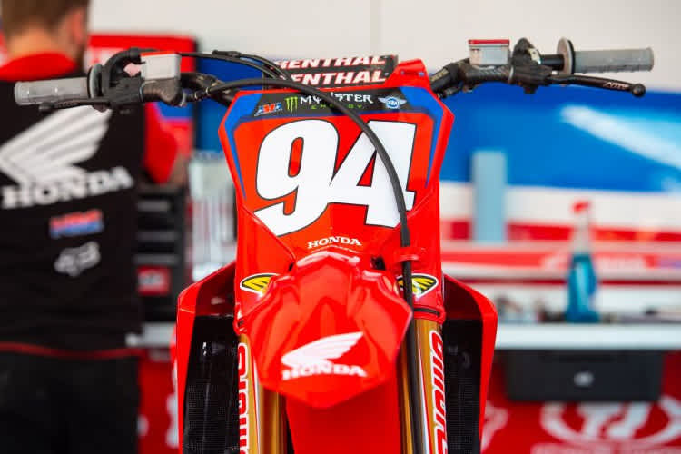 Ken Roczen startet auch in Oakland mit dem 'redplate' des WM-Führenden