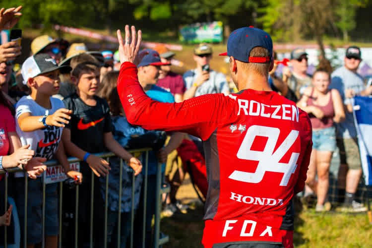 Ken Roczen triumphierte in Unadilla vor Marvin Musquin und Zach Osborne