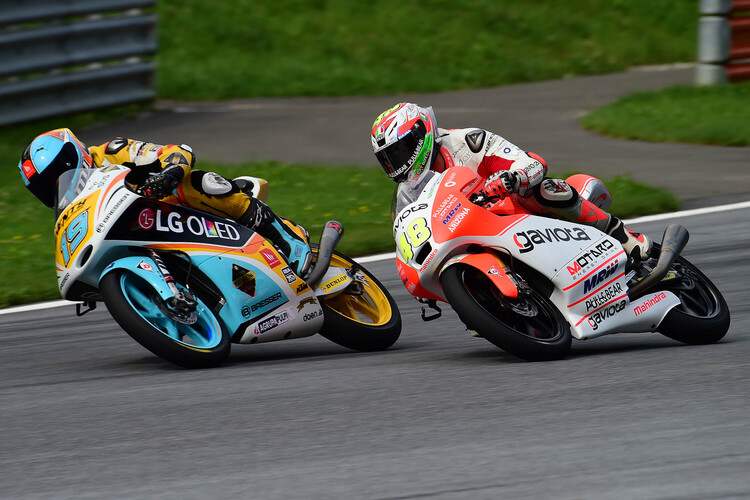 Gabriel Rodrigo im Moto3-Qualifying