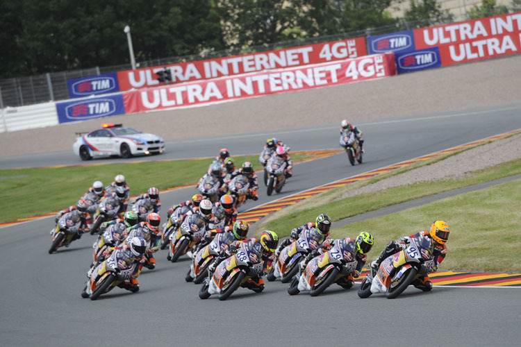 Auch auf dem Sachsenring treten die Red Bull-Rookies 2014 wieder auf