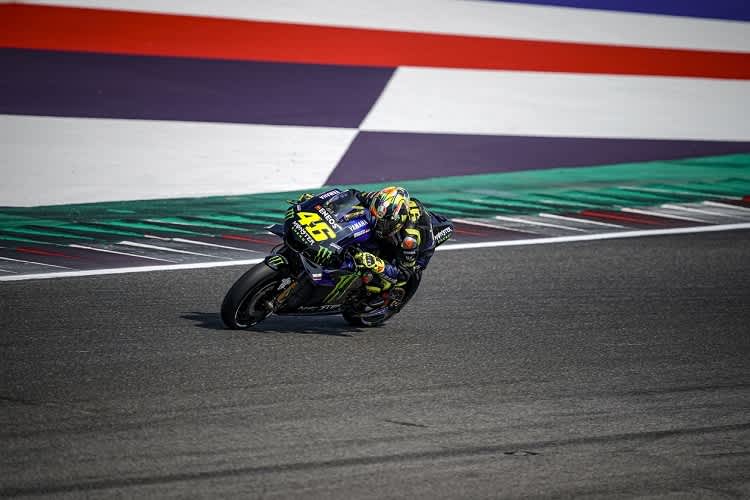 Valentino Rossi stimmte sich beim Misano-Test auf das Heimspiel ein