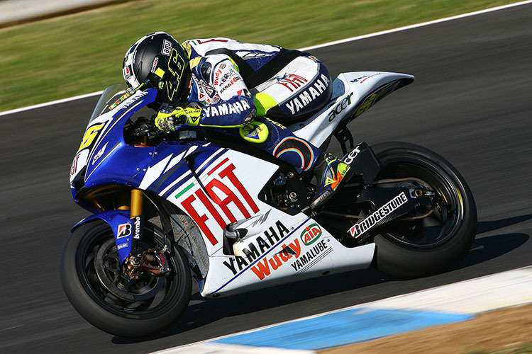 Rossi 2008: Michelin lieferte für Samstag oft frische Reifen an – aber auch für Honda!