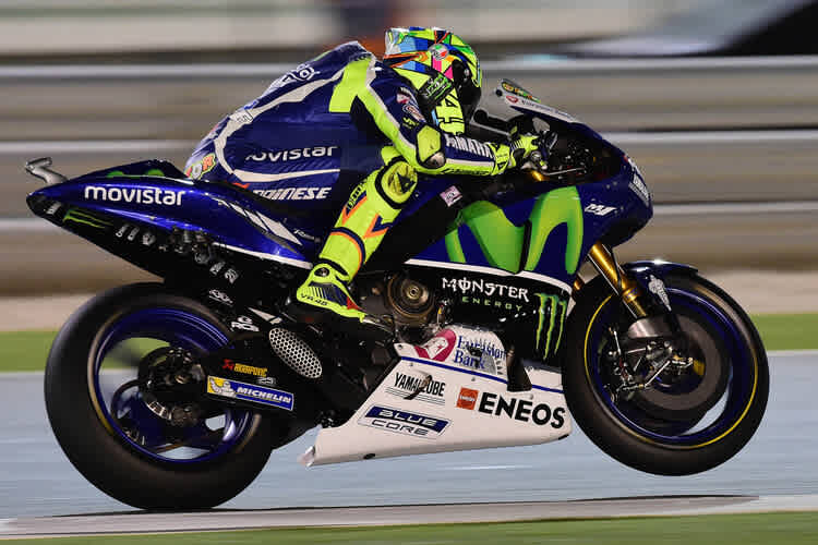 Valentino Rossi beim GP von Katar 2016