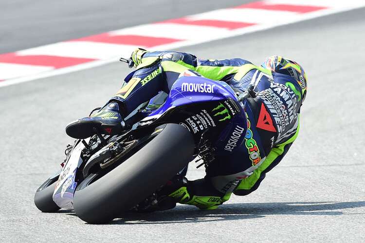 Valentino Rossi: Im trockenen FP1 immerhin auf Platz 6