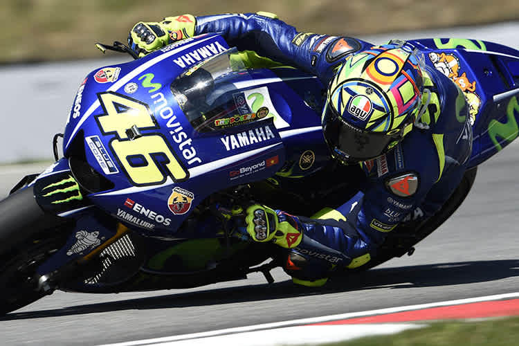 Valentino Rossi in Brünn