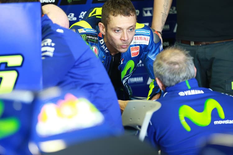 Valentino Rossi mit Riding Coach Luca Cadalora