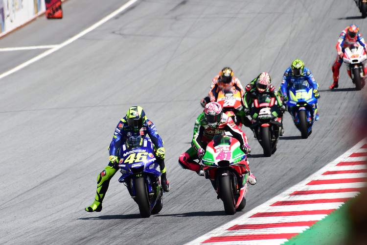 Valentino Rossi kam auf dem Red Bull Ring nicht über Startplatz 14 und Rang 6 im Rennen hinaus