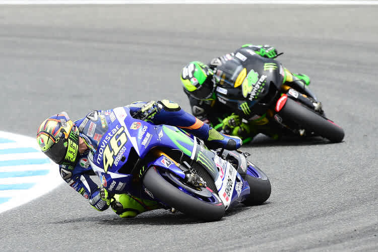 Valentino Rossi: «Brauchte zu lange, um Pol zu überholen»