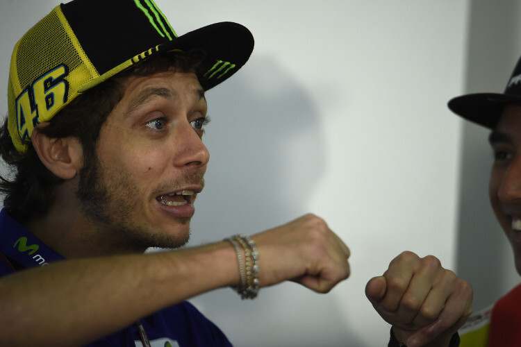 Valentino Rossi sorgt sich um die Reifenwahl