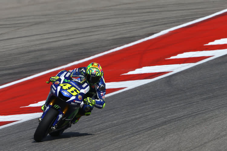 Valentino Rossi in Austin/Texas