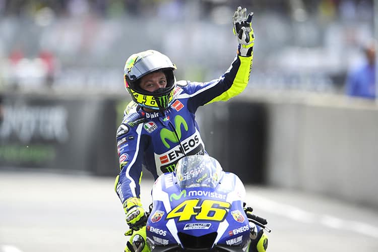 Valentino Rossi ist der Liebling der SPEEDWEEK.com-Leser
