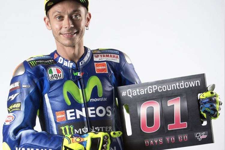 Noch einmal schlafen: Valentino Rossi