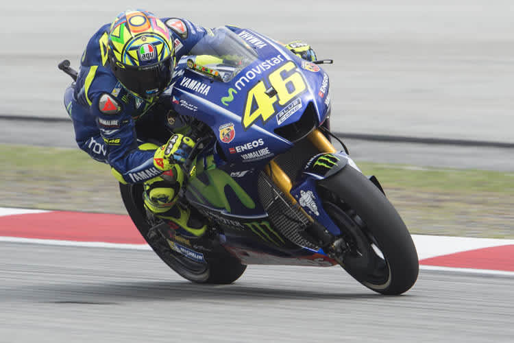 Bestzeit für Valentino Rossi im FP3
