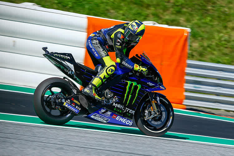 Valentino Rossi in Spielberg: Platz 11