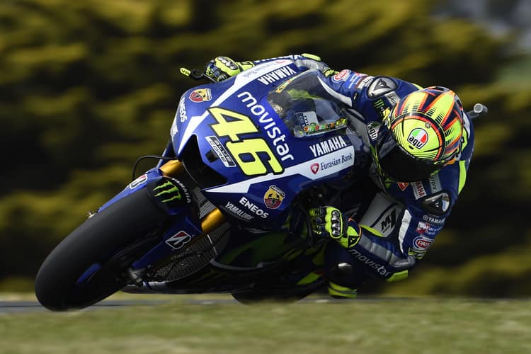 Valentino Rossi auf Phillip Island