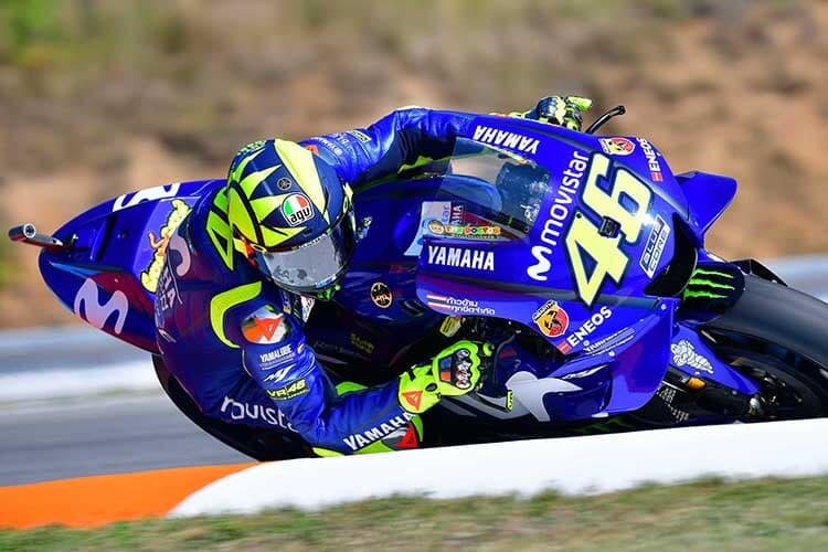 Bestzeit für Valentino Rossi
