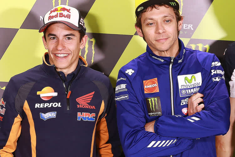 Marc Márquez und Valentino Rossi: Der Italiener verlangt von den Fans Respekt vor den Gegnern