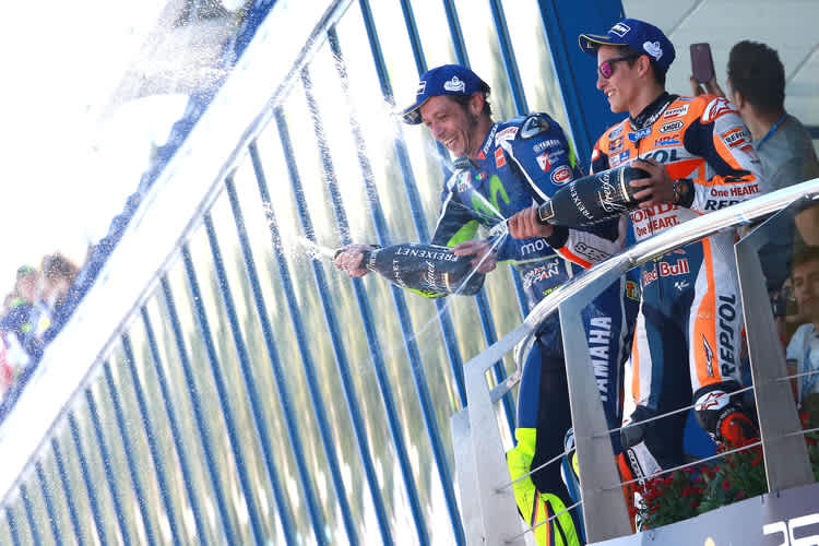 Valentino Rossis 113. GP-Sieg führte zu hohen Einschaltquoten