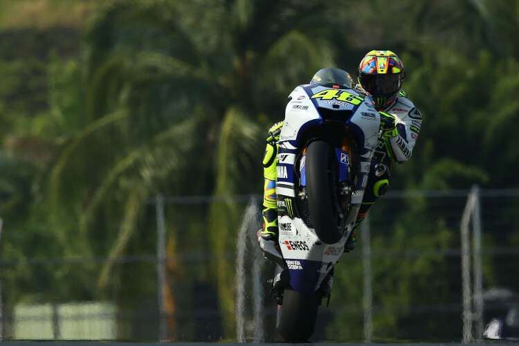 Valentino Rossi in Sepang