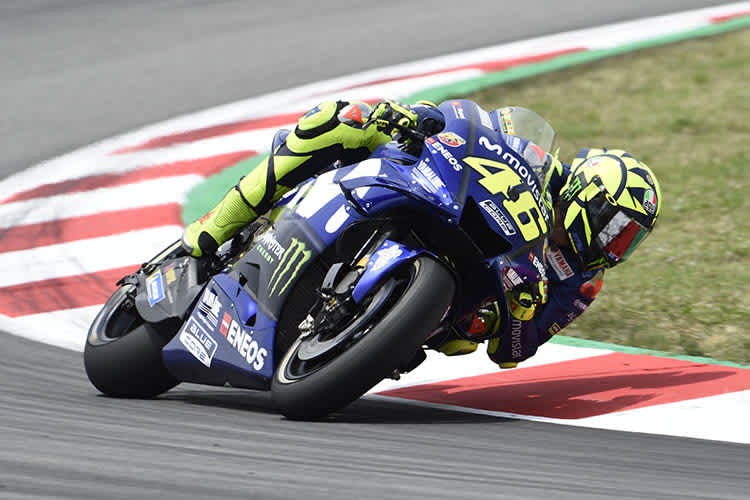 Valentino Rossi in Barcelona