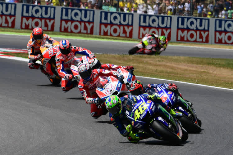 Das MotoGP-Rennen in Mugello 2017