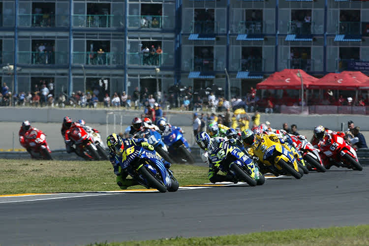 Welkom-GP 2004: Rossi vor Gibernau und Biaggi