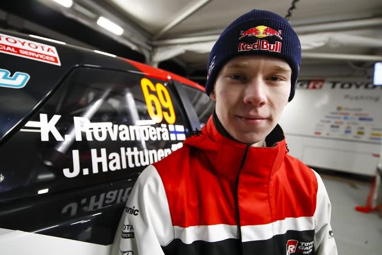 Kalle Rovanperä setzte seine erste Bestmarke