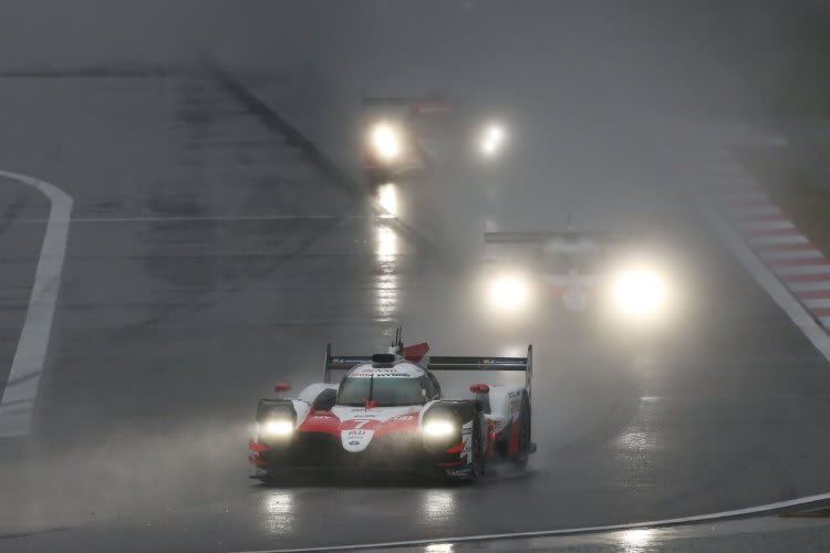 Beide Toyota TS050 Hybrid lagen am Ende der 6h von Shanghai an der Spitze des Feldes der FIA WEC