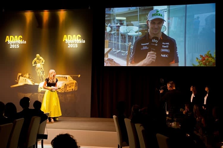 Freute sich per Videotelefonie über die Ehrung zum ADAC Motorsportler des Jahrs: Nico Hülkenberg