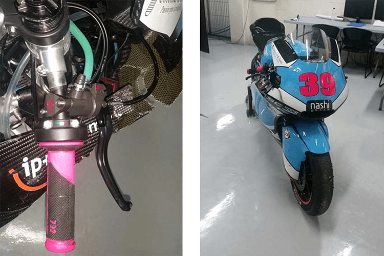 Diese Bilder wurden bei der Inspektion von Luis Saloms Maschine aufgenommen