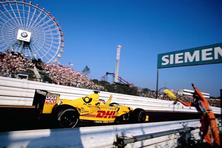 Takuma Sato in Suzuka 2002
