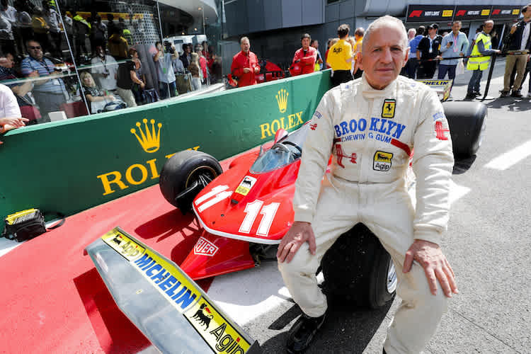 Jody Scheckter 2019 in Monza