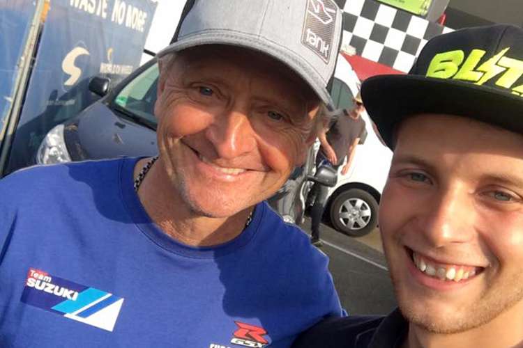 KeviN Schwantz und Dominic Schmitter (v.li.)