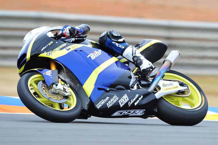 Marcel Schrötter beim IRTA-Test in Valencia