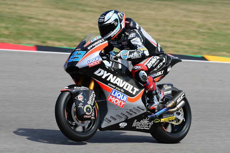 Marcel Schötter auf dem Sachsenring